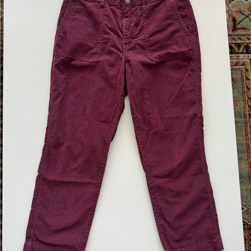Men's Burgundy Pants